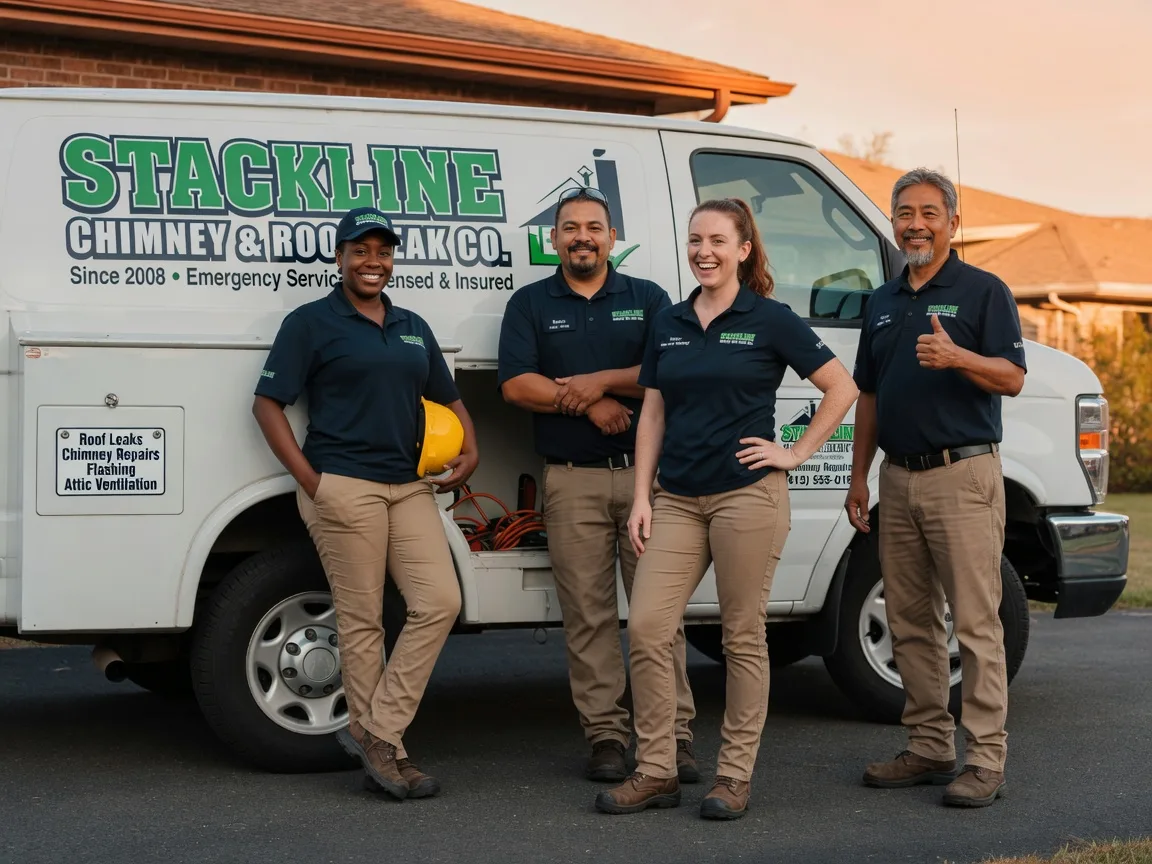Chimney flashing repair company in Belleview, FL